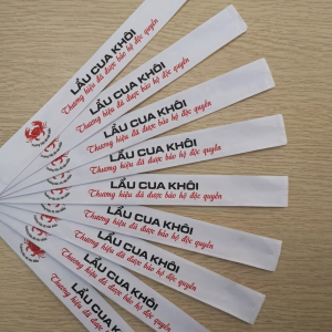 Xưởng In Bao Đũa Nhà Hàng Giá Rẻ, Uy Tín Tại TP.HCM
